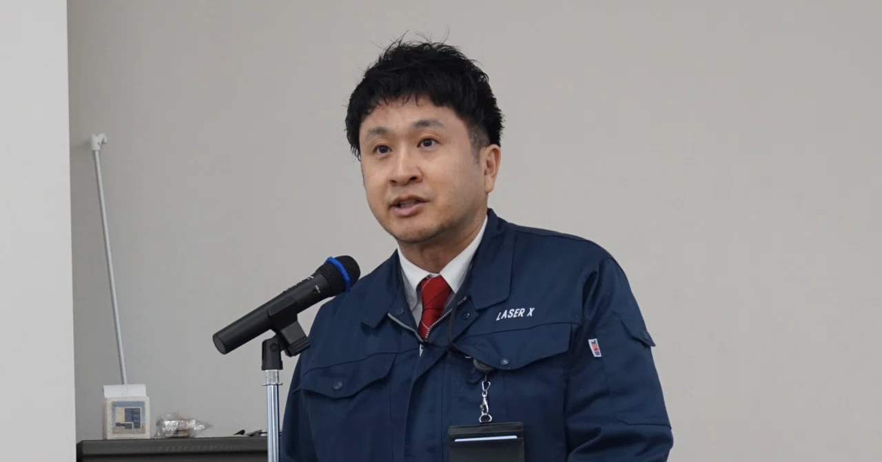 株）レーザックス 新社屋CUBE−Xを公開 「技術開発は筋トレだ