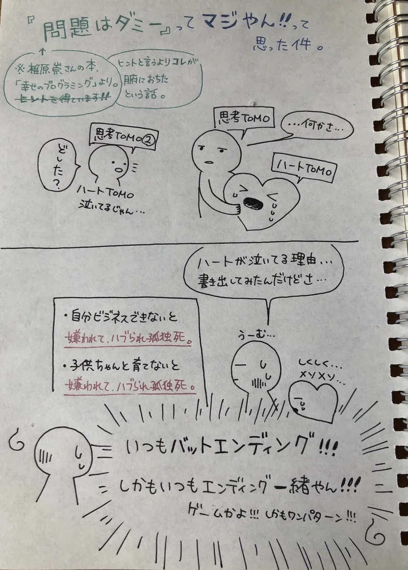 問題はダミー に 納得した件 Tomo Note