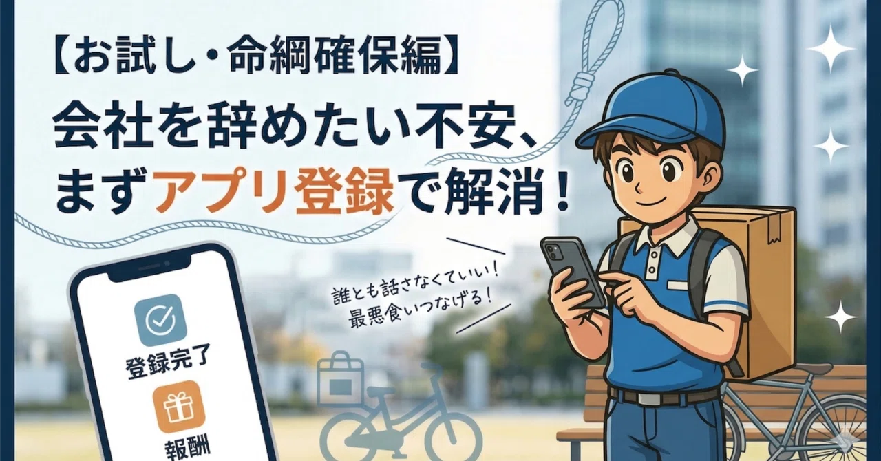 【お試し・命綱確保編】|OIPX