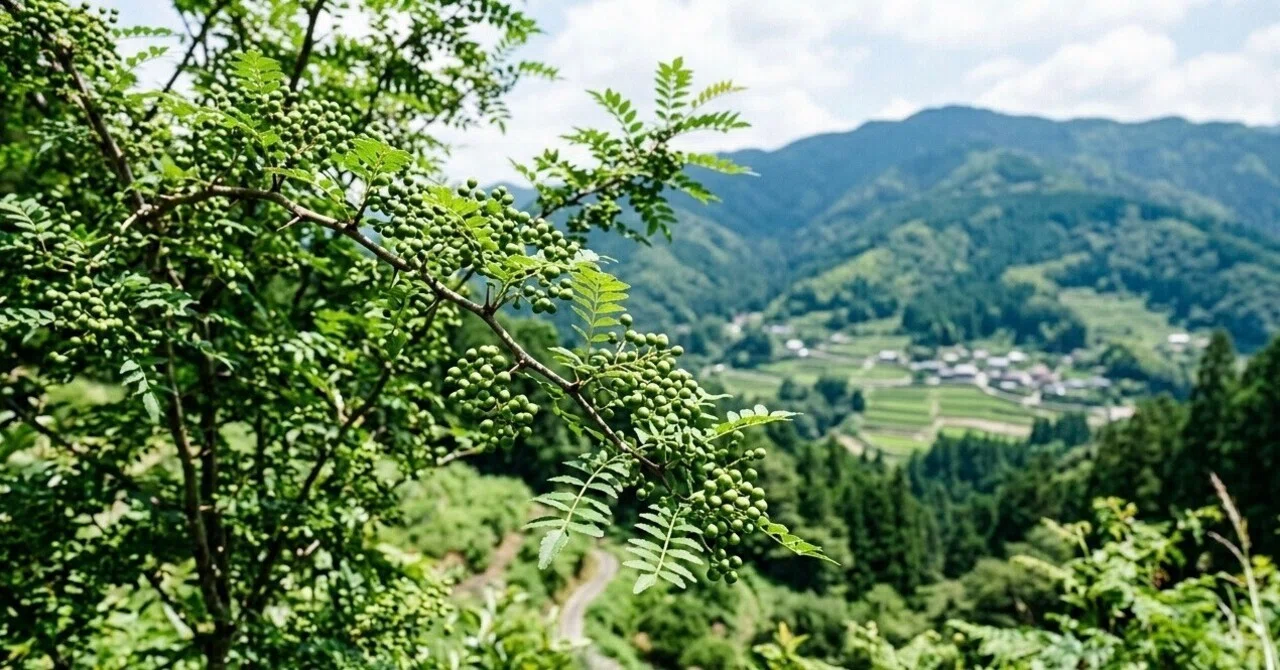 花山椒の季節に、一本の木の時間をいただく｜根津日本酒多田