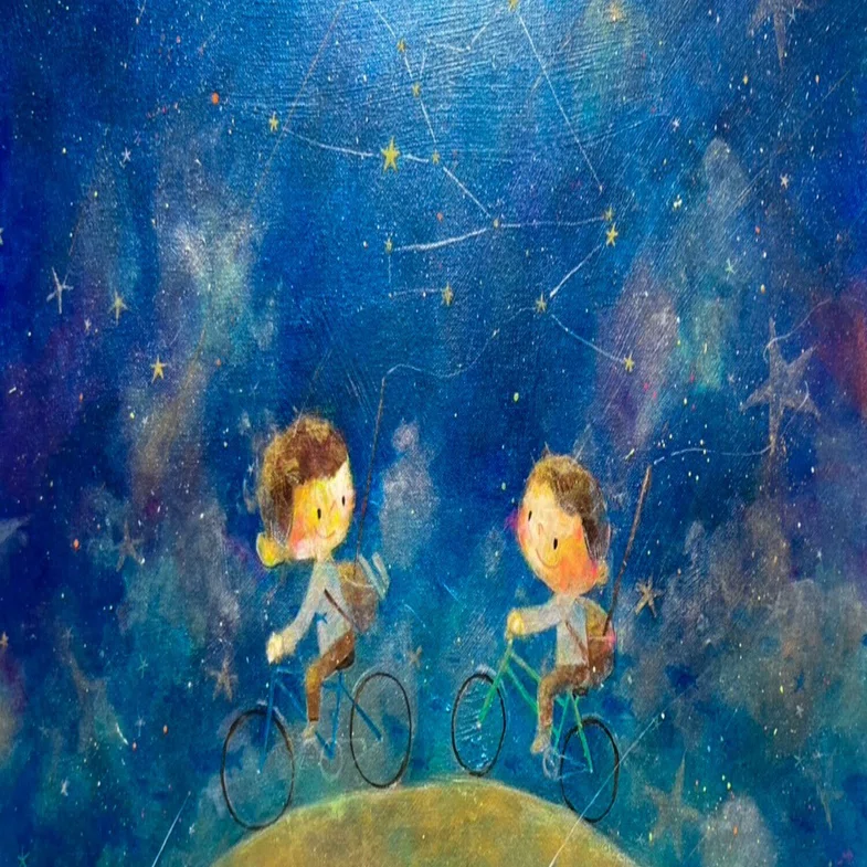 オーダーメイド絵画が完成するまで｜イクタケマコト｜Picaresque Art