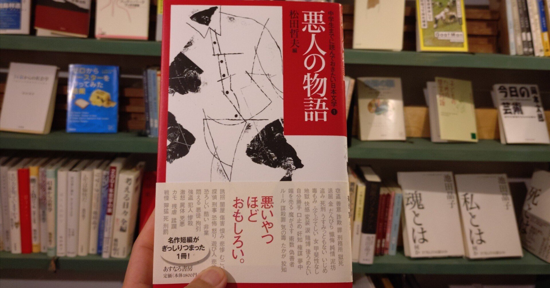 読書感想文】『悪人の物語』中学生までに読んでおきたい日本文学①