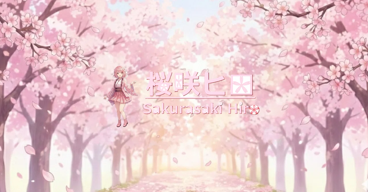 夢桜ページ 桜咲ヒロ / Sakurasaki Hiro｜note