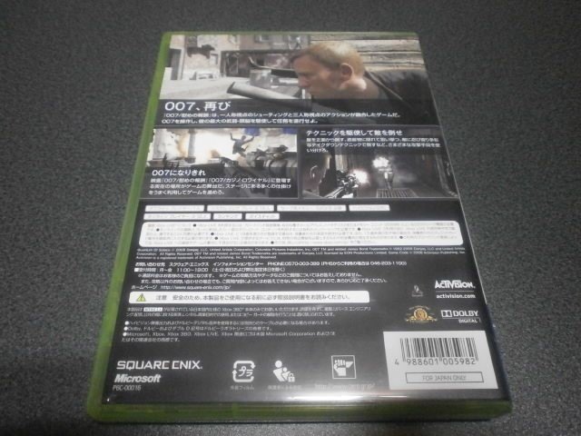 007 慰めの報酬 Xbox360 アストラル ゲーム好き Note 007 慰めの報酬 Xbox360 アストラル ゲーム好き Note