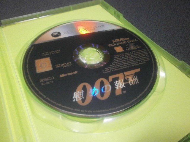007 慰めの報酬 Xbox360 アストラル ゲーム好き Note 007 慰めの報酬 Xbox360 アストラル ゲーム好き Note