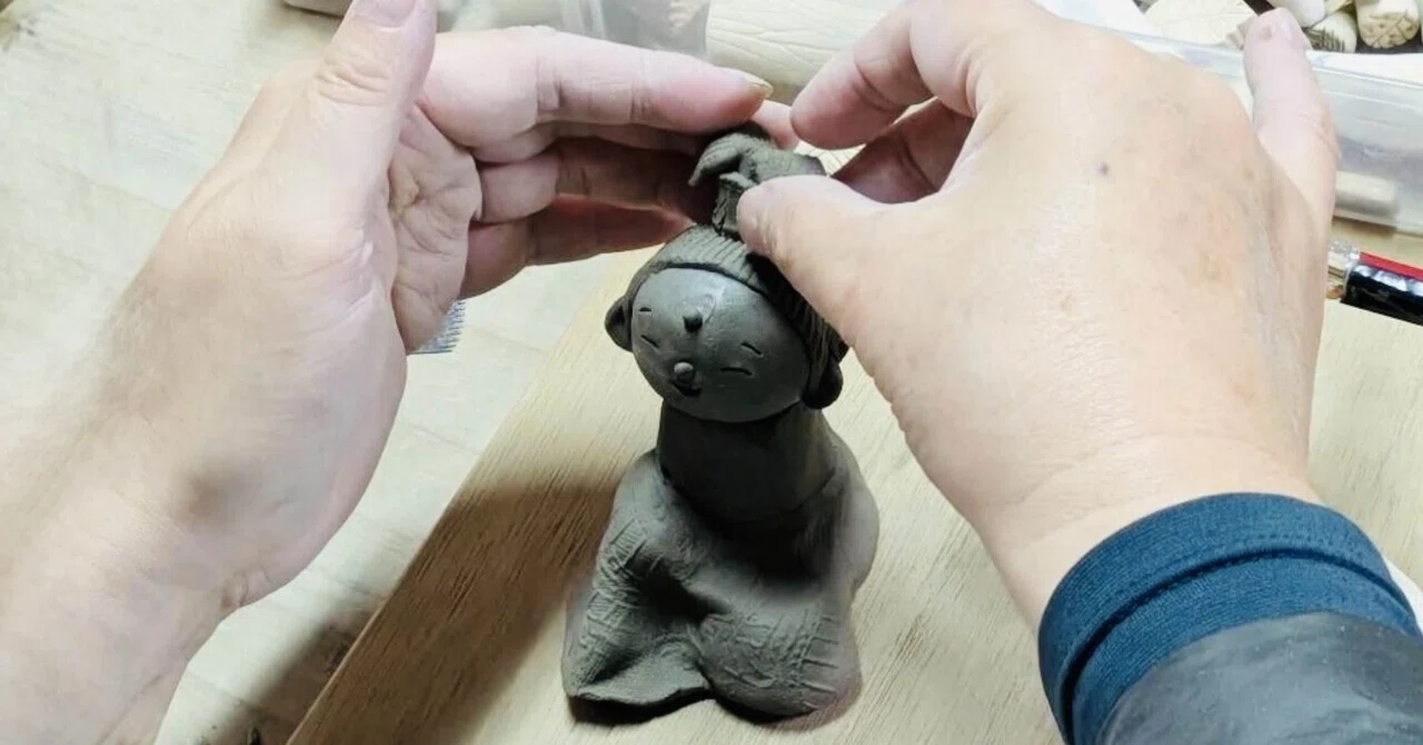 手の中から生まれる仏さま｜廣江 まさみ
