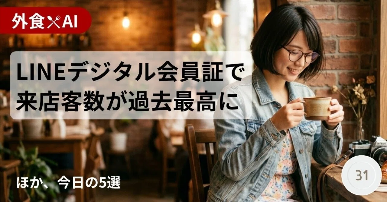 Dining×AI｜Daily Report 31｜Record-high customer traffic with LINE ...