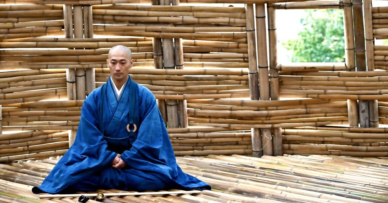 5,000本の竹アートで坐禅体験|「きらめく丘」でパンダと一緒に坐る特別な時間|Bamboo Life Japan