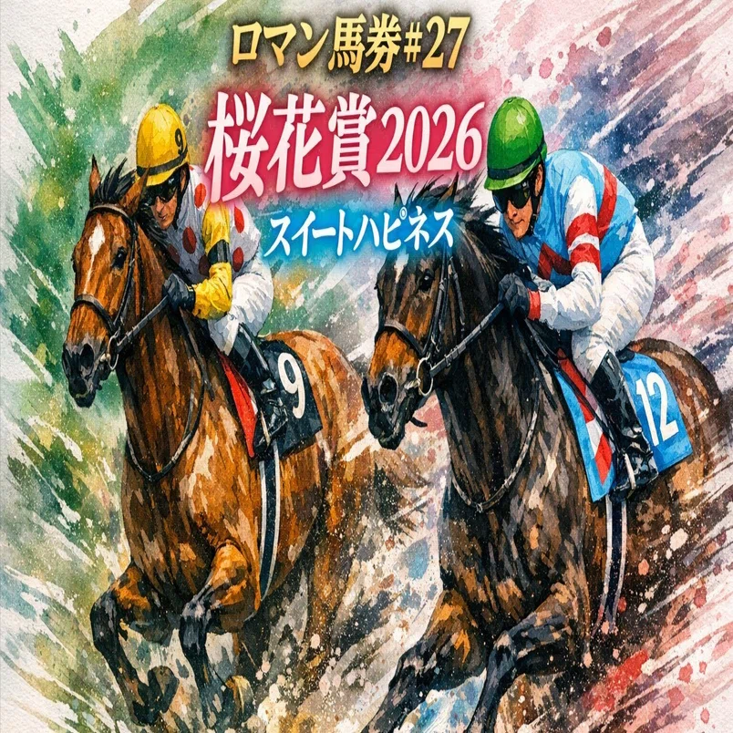華麗なる牝系 × 若き才能——桜花賞は“代表レース”になる。スウィート