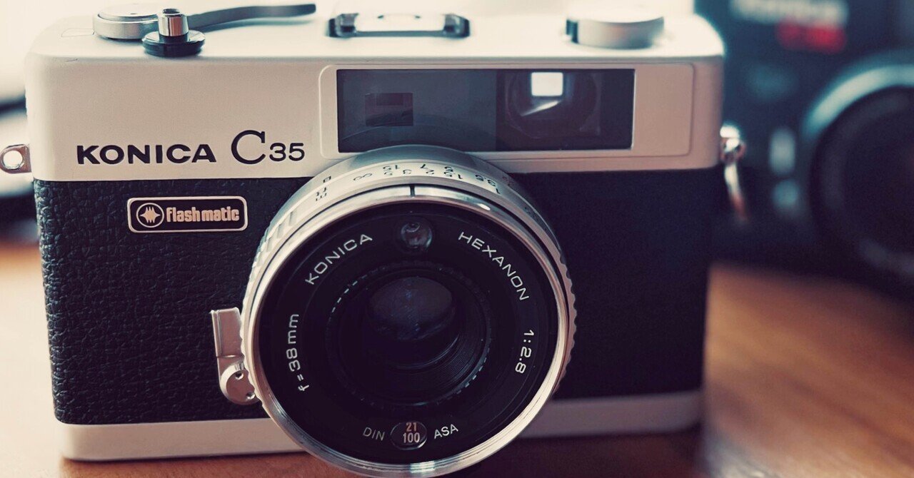 フィルムカメラ】Konica C35 Flash matic｜nico☺ | フィルムカメラと