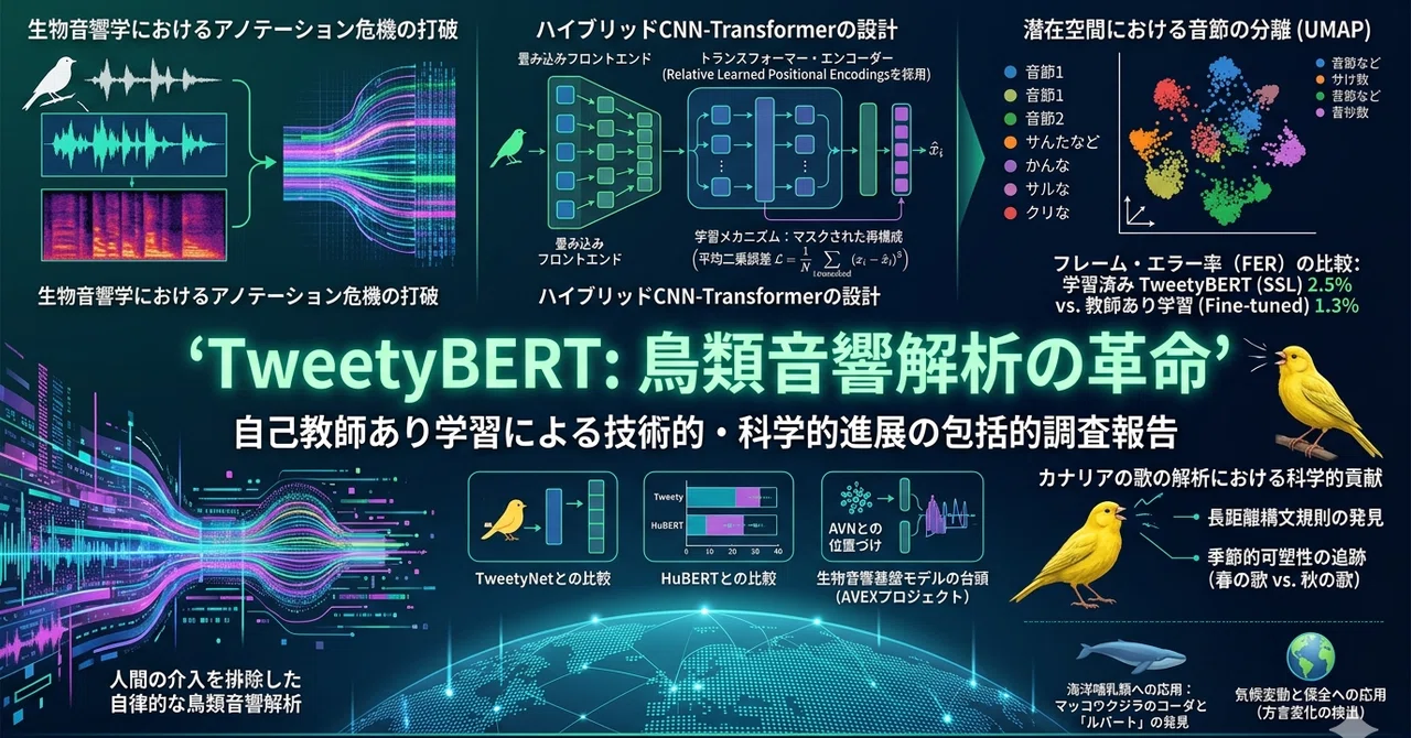 Google Deep Research TweetyBERT: A Comprehensive Survey Report on the ...