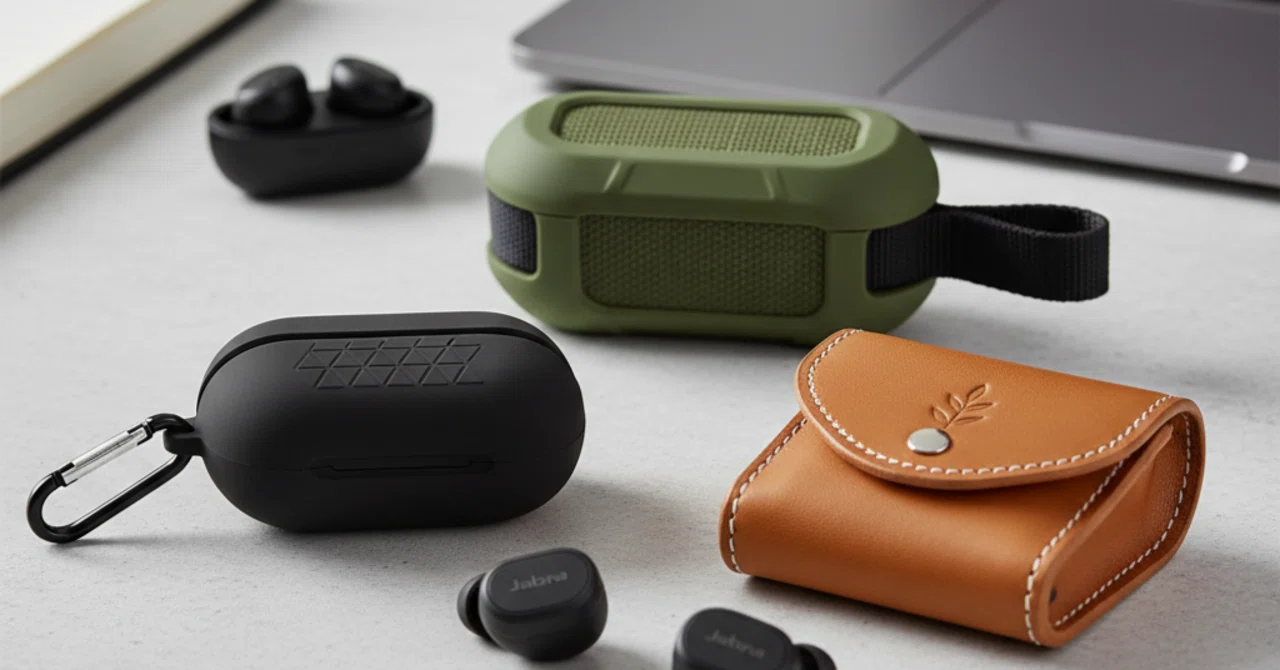 Jabra愛用者必見】大切なイヤホンを傷から守る！おしゃれで高機能な