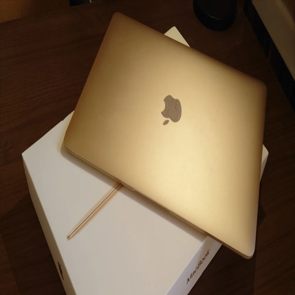 Macbook 12inch 美品　軽い＆バッテリー3時間以上持ちます やってしまった]MacBook12インチを買ってしまった。からには見た目50