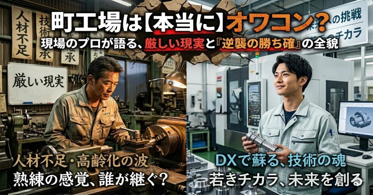 町工場がキツいと言われる理由、全部ここにあります」-第2話｜町工場