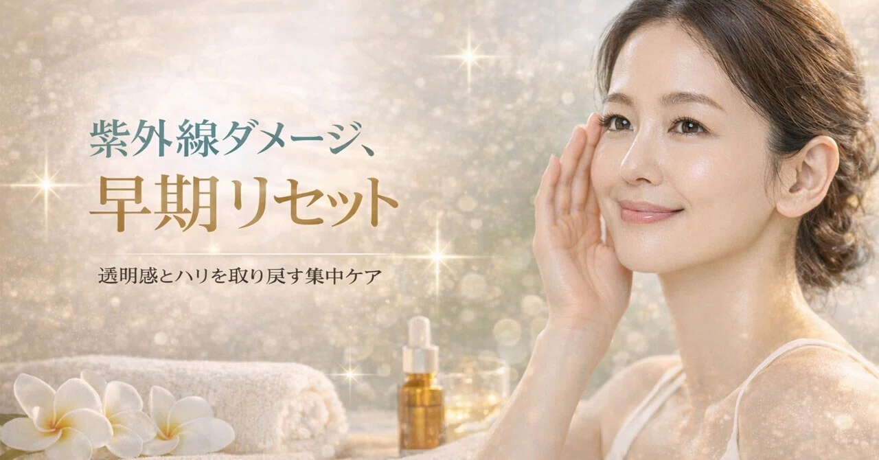 紫外線ダメージは「今」フリースエステの再生美容という選択｜free's esthetic