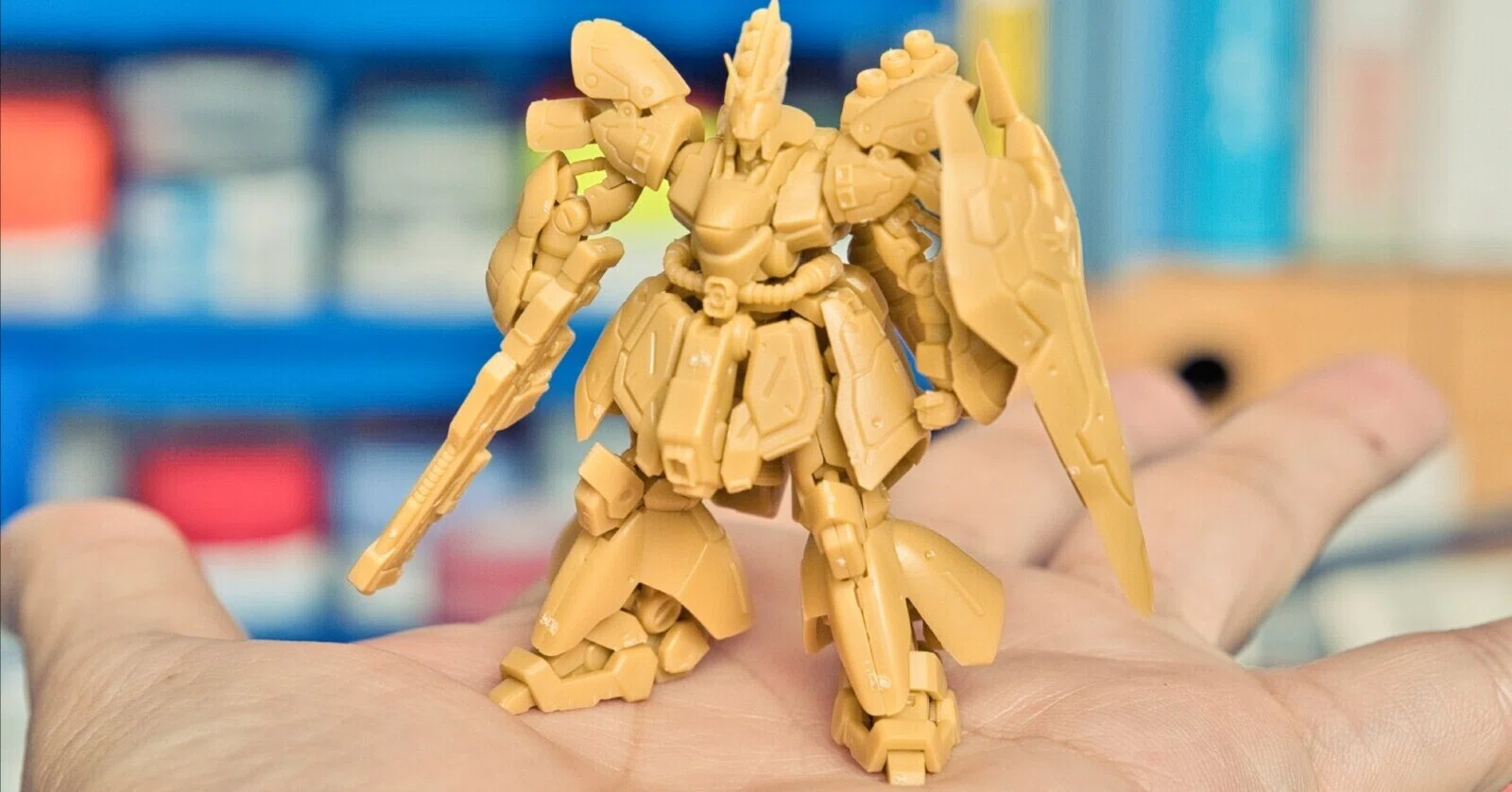 【全塗装完成品】　ガンダム アーティファクト 第6弾　サザビー　食玩 4/18（土）はガンダムアーティファクト 第6弾・塗装実演「サザビー」編
