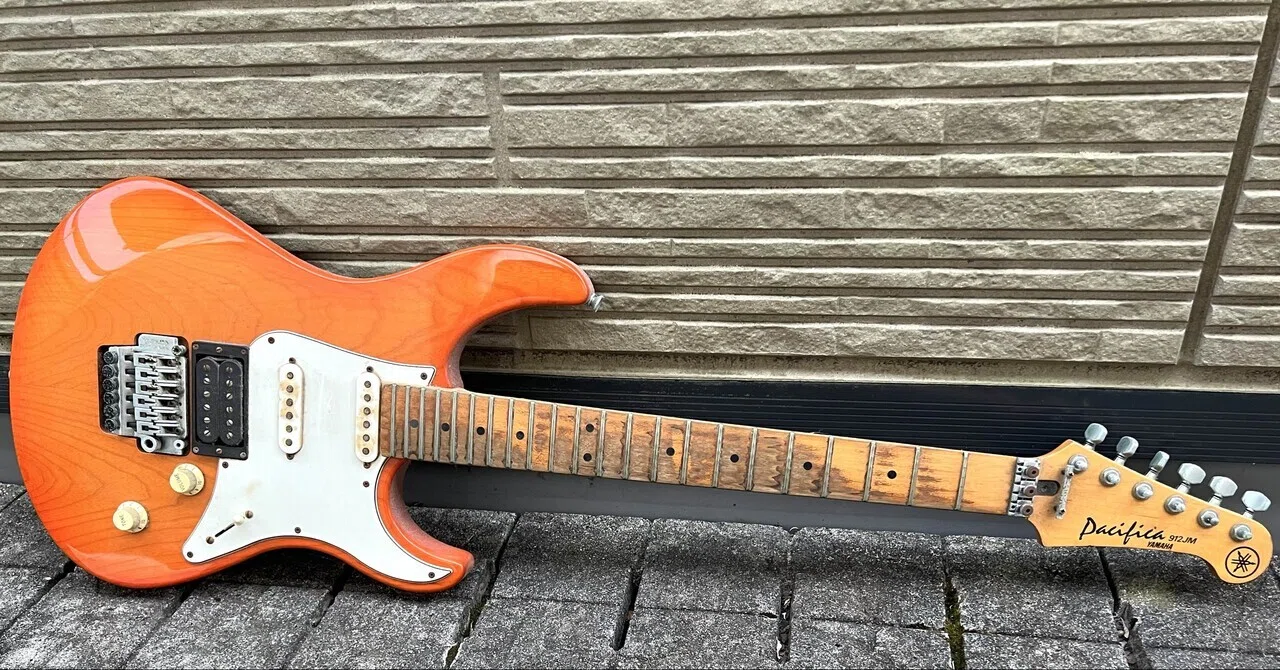 ギター YAMAHA Pacifica 912J My Loadout Slaps 機材解析 #3 YAMAHA Pacifica 912JM｜篠原雅也