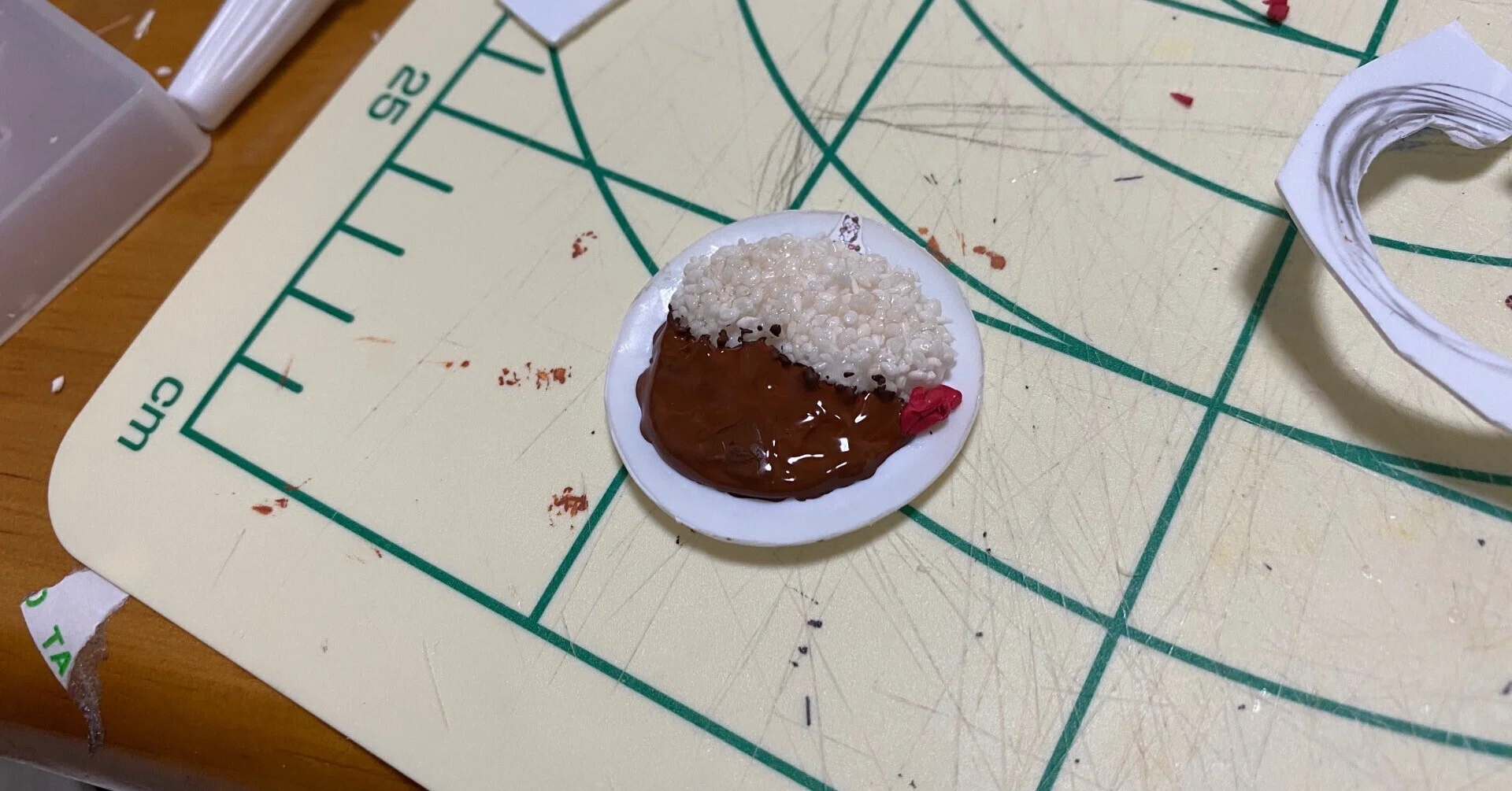 私の''ミニチュア''カレーライスと、試行錯誤の6年間｜とどろきまる