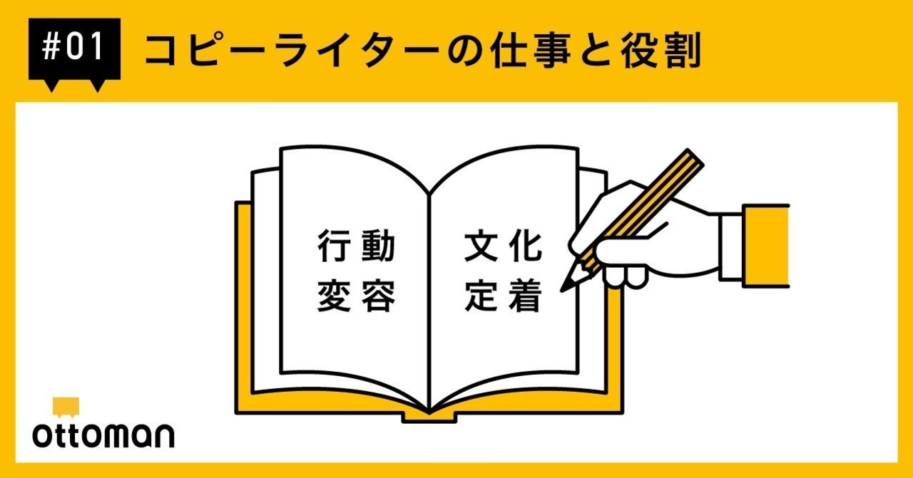 コピーライターの仕事と役割 コピーライターへの7ステップvol1 Ottoman Note コピーライターの仕事と役割 コピーライターへの7ステップvol1 Ottoman Note