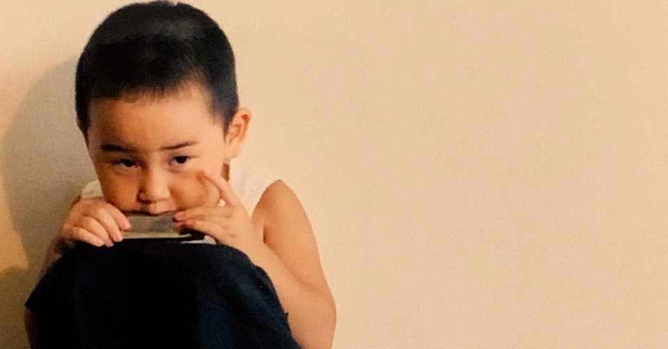 ３歳の頃 坊主になった話 ひいな 日本酒 Note