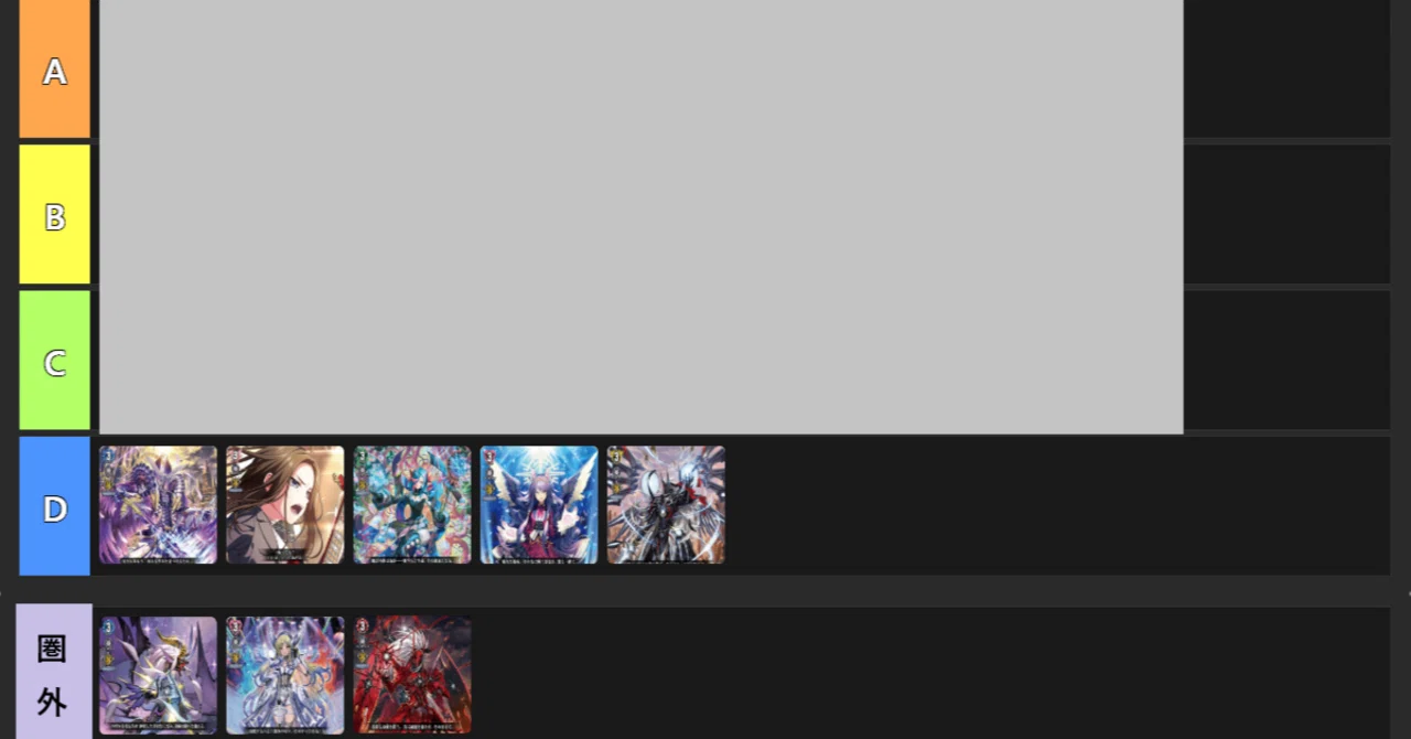 ヴァンガード ラティーファ 赫月光 ハビタブルゾォン 4枚 デッキ ヴァンガード[VG-DZ-BT14 赫月の使者] Tier表・新規ライドラインデッキ