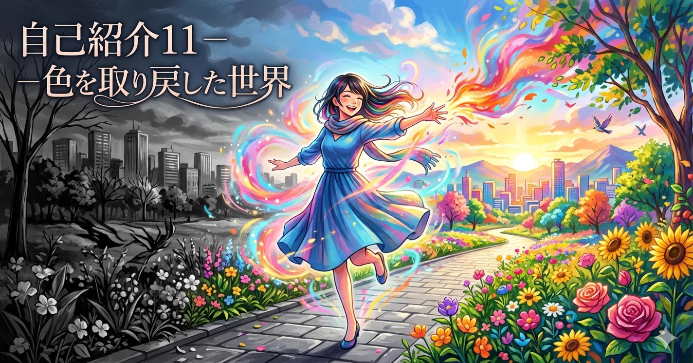 色を取り戻した世界（私がわたしであるために）｜三輪知可｜孤独と静寂