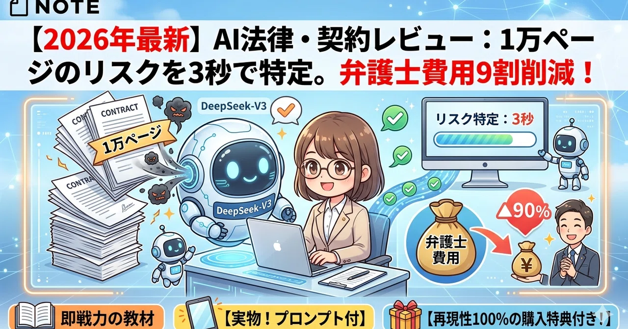 [2026 Latest] AI-Specialized Legal & Contract Review: Using DeepSeek-V3 ...