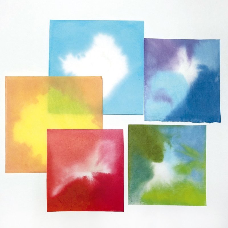 カラー切り絵 私の使う 色つけの紙 華色切絵 平石智美のカラー切り絵を楽しむnote Note