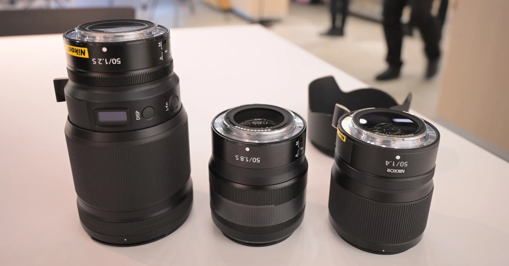 Nikon Z 50mm f1.2、1.4、1.8の比較】｜jaguar