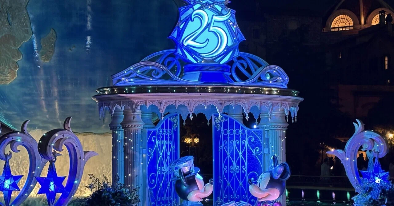 25周年のディズニーシーに行ってきたお話｜紫好きの騎士様