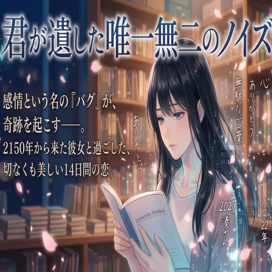 短編小説 タイトル：君が遺した唯一無二のノイズ｜[AIアトリエ]みのみの