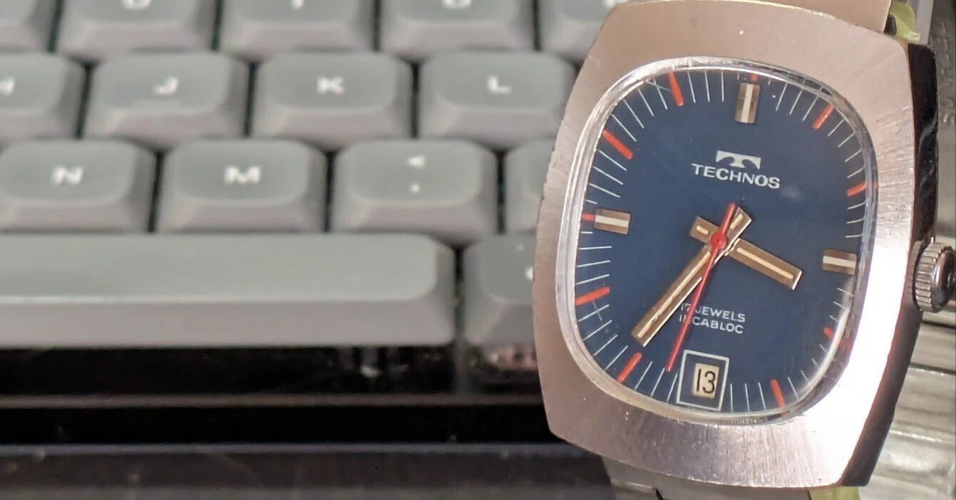 No.447 | Technos | 型番不明 | 不動原因が沢山ある時計｜とある猫好き