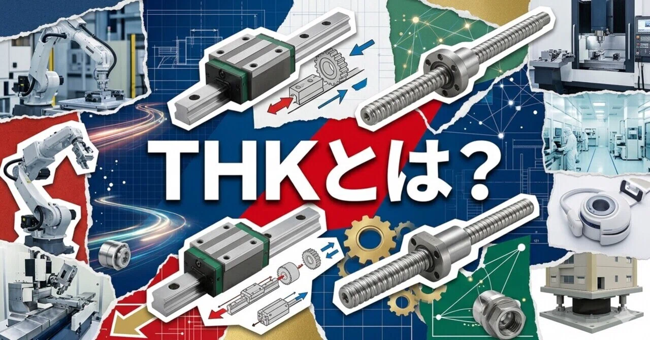 日本株解説】THK（6481）とは何の会社？株式投資初心者におすすめ企業
