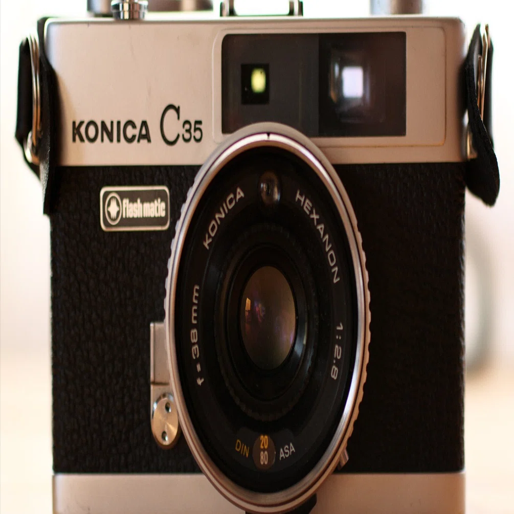 試し撮り KONICA C35 flashmatic｜彩菜