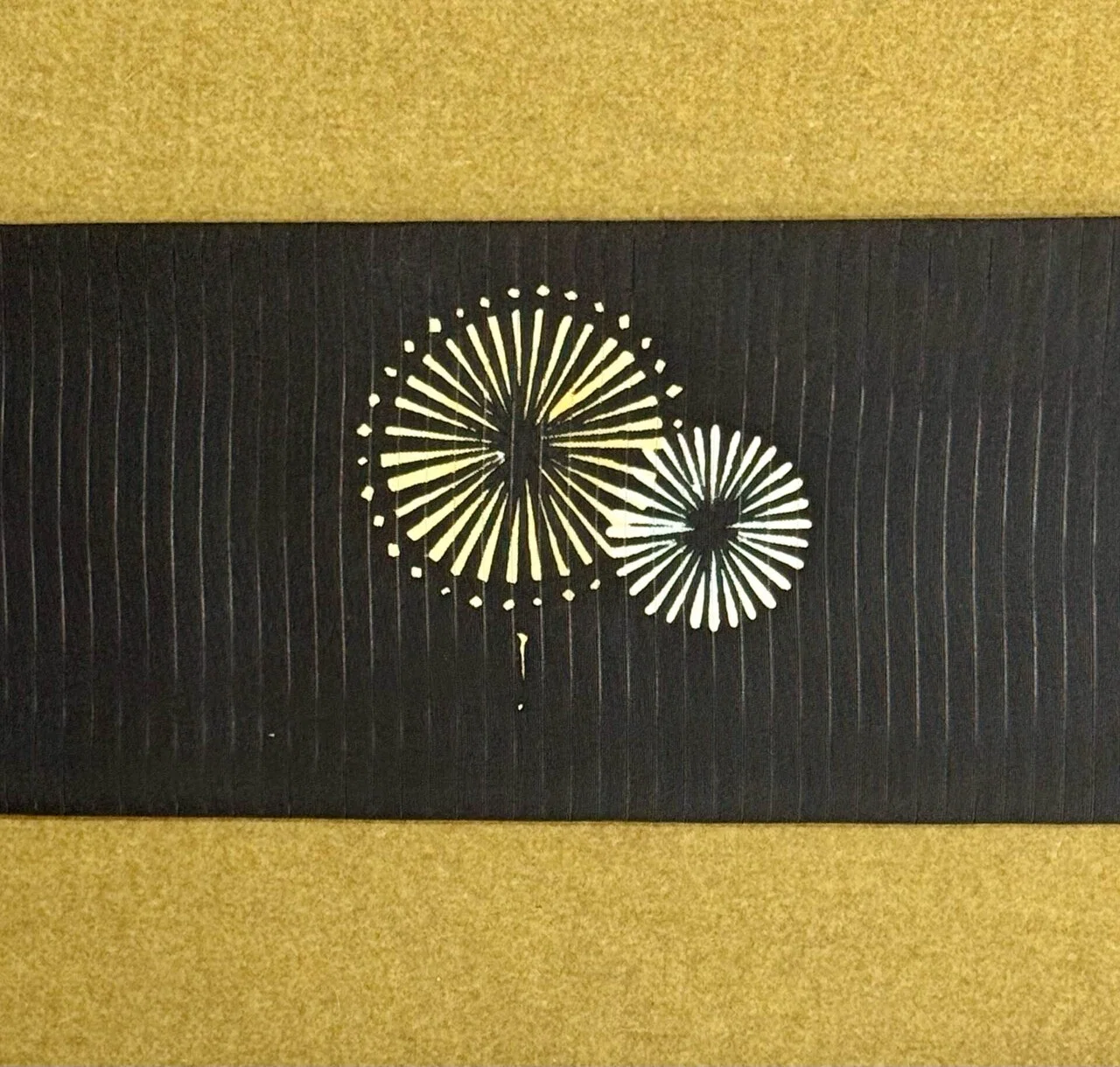 花火の図絽名古屋帯｜夢吉きもの
