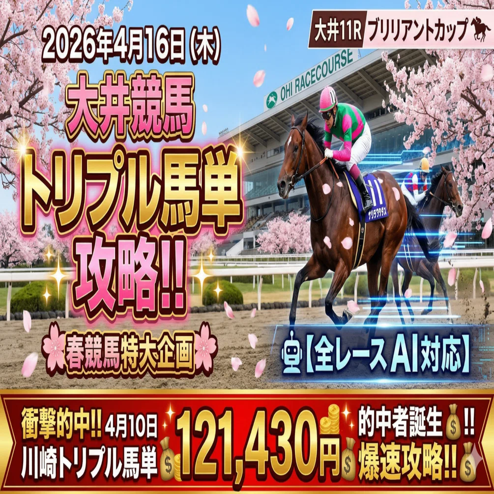 大井トリプル馬単