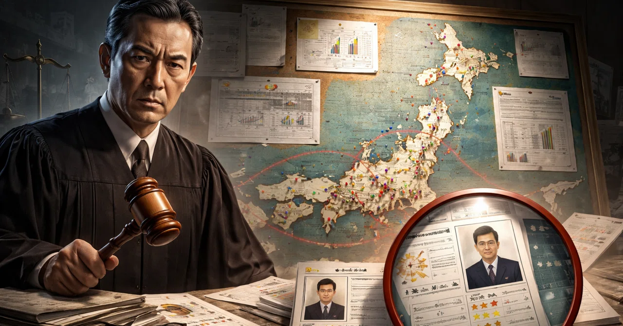 裁判官を「採点」せよ——司法の聖域を揺るがす「裁判官マップ」の正体と、その先に見える闇|上城孝嗣 / 世の中は「知っているかどうか」で決まる🌸