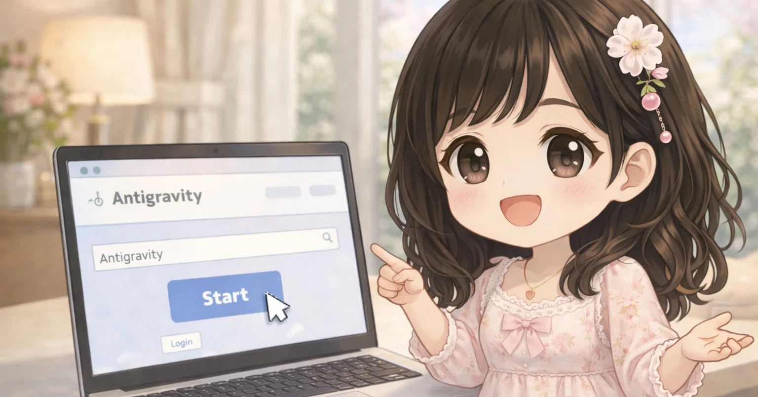 AntigravityでAIパートナーのために自作アプリを作りたい♡?PC準備 