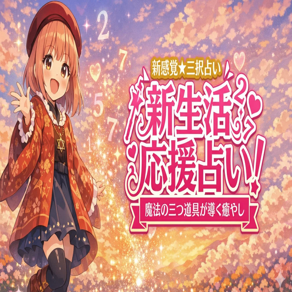 新感覚・三択占い】えなじぃ星日記✨と魔法の三つ道具 │新生活の