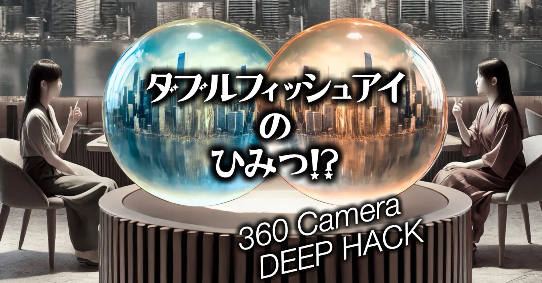 暫定公開AI版】精度の高い360°スティッチング──レンズ特性と
