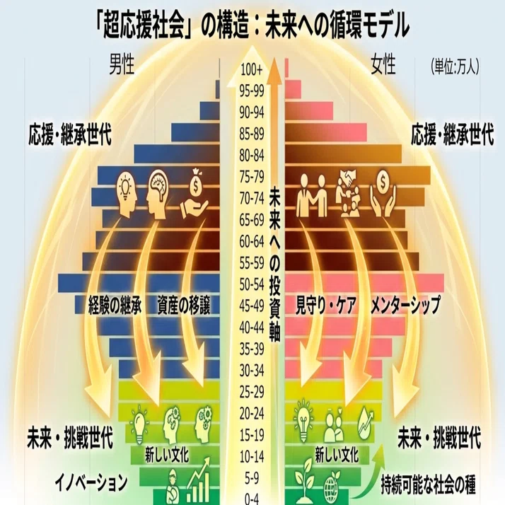 若者・子育て世代を、50～90代が全力で応援する社会をつくる。｜黒田