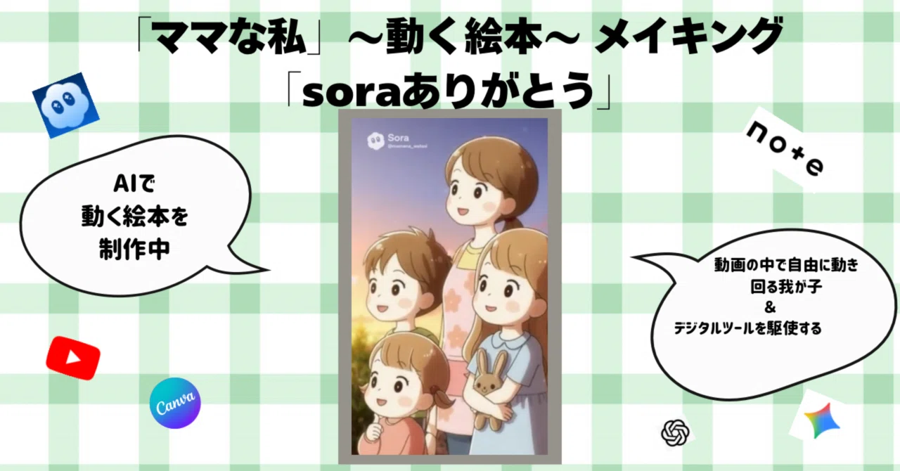 sora、ありがとう。】 soraサービス終了に感謝の気持ちを込め、soraと