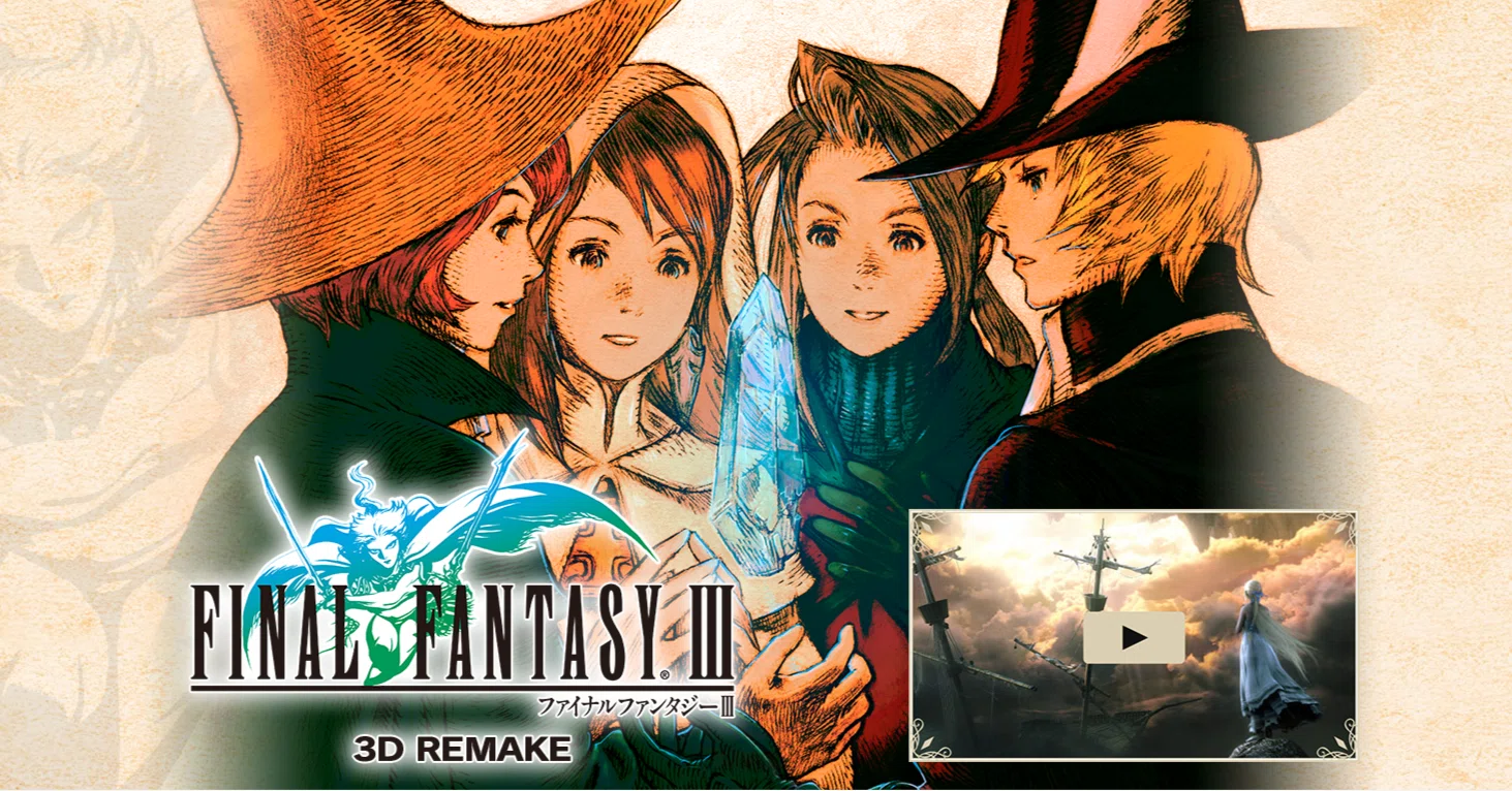 The story of clearing the FF3 3D remake with a Freelancer-only run