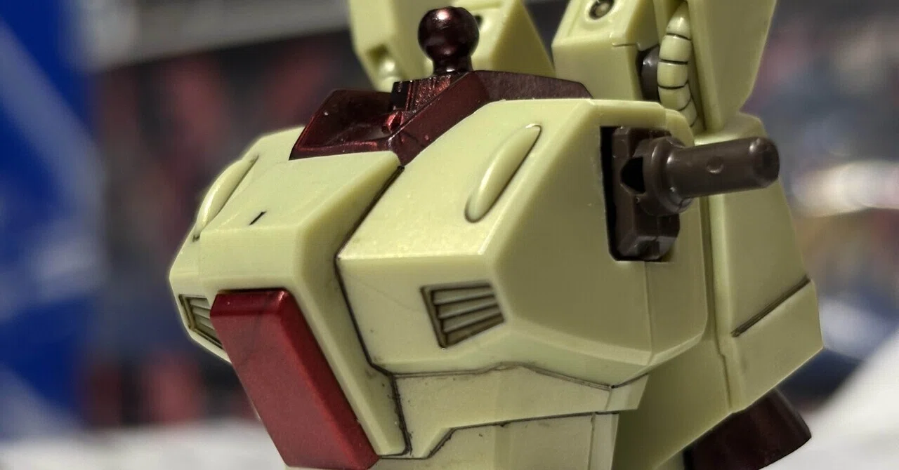 HG ジェガン（アクシズ・ショックイメージカラー）制作①｜胴体完成