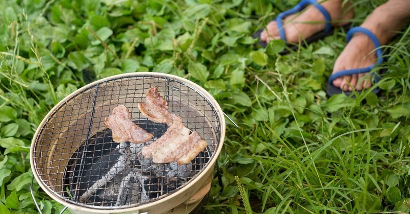 彼女と二人でバーベキューしてみた 初心者 前編 ディーン note