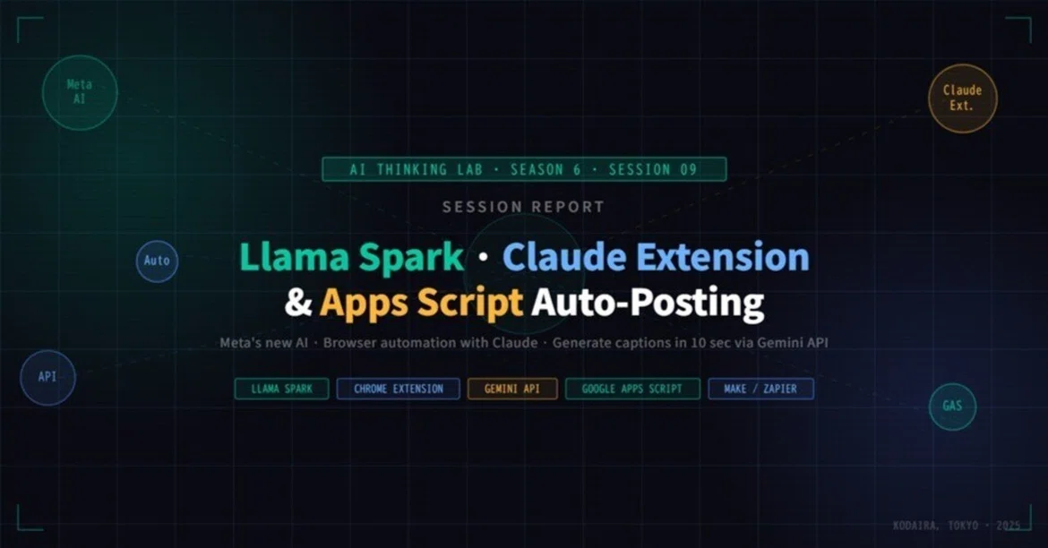 Season 6] AI THINKING LAB — Session 9 ReportMeta's 