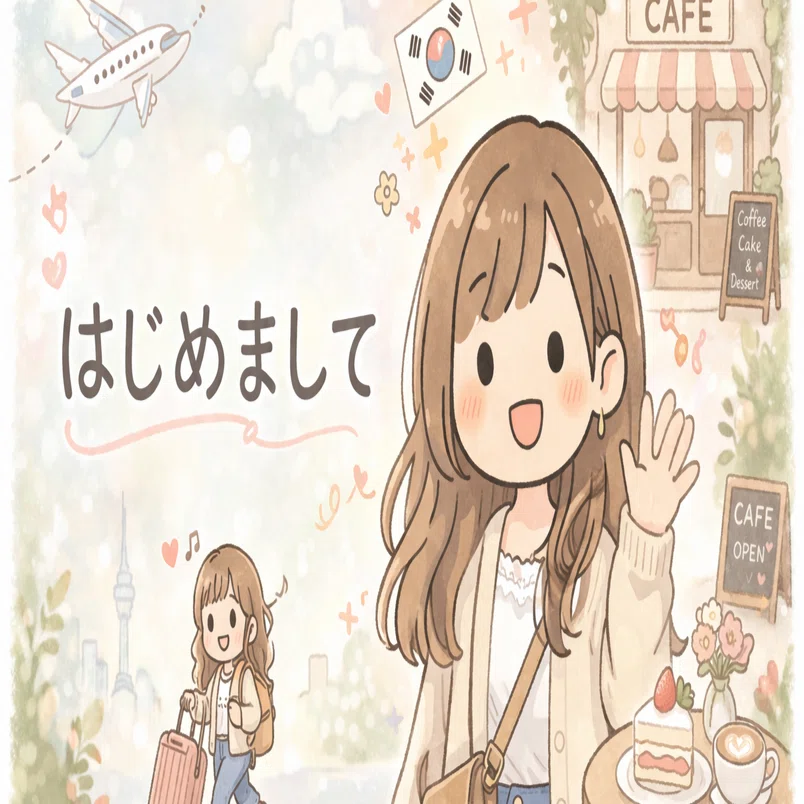はじめてのno+e ˖°⌖自己紹介⌖.꙳｜釜山に暮らす˻あなたちゃん˺