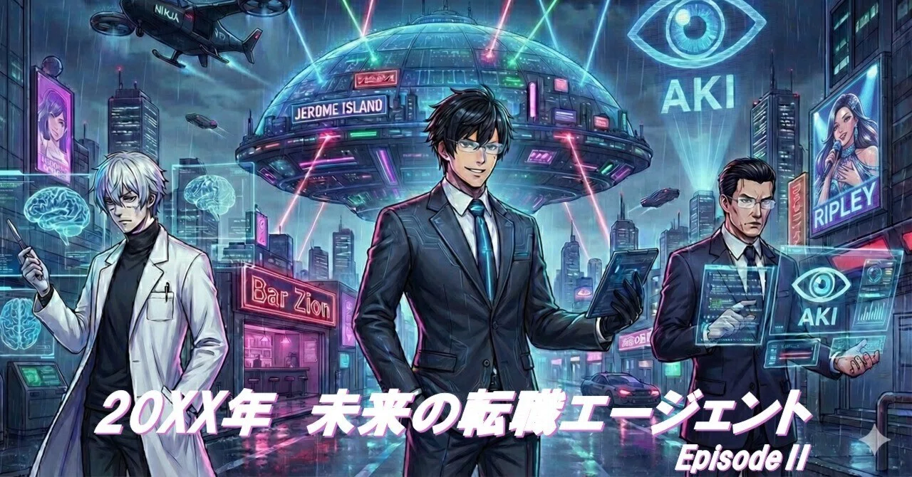 20XX 年 未来の転職エージェント episodeⅡ|メイテックネクスト