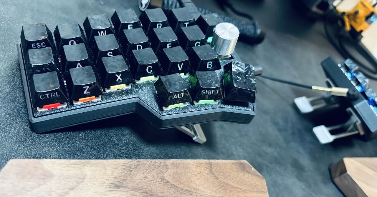 Corne v4】分割キーボードを1か月使ってみて｜流星ちゃん