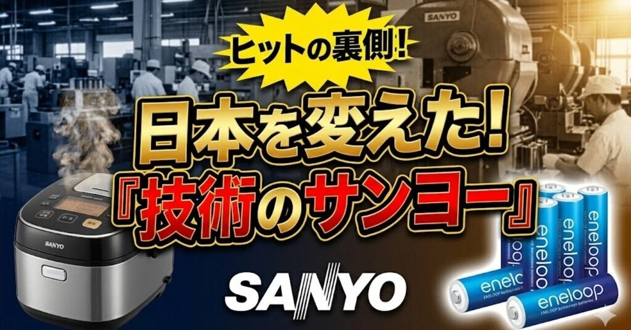 エピソード 1 - 7.5 三洋電機のヒット商品と魅力｜Gライフ